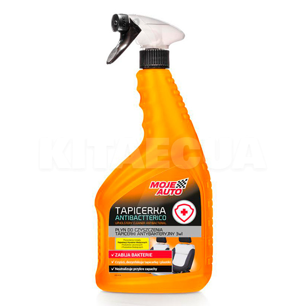 Очиститель обивки салона 750мл Antibactterico 3in1 MOJE AUTO (30260)