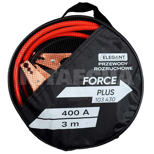 Провода для прикуривания (пусковые) 400 А 3 м (до -40С) EL 103 430 ELEGANT (108428)