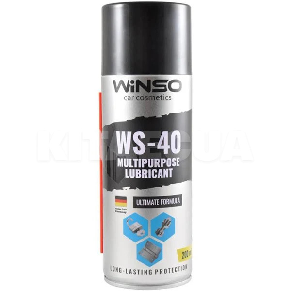 Смазка многофункциональная PROFESSIONAL MULTIPURPOSE LUBRICANT WS-40 200мл Winso (830200)