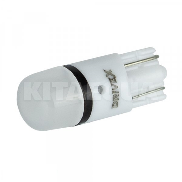 LED лампа для авто W5W T10 0.6W 6000K (комплект) DriveX (DR-00000877)