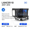 Штатная магнитола X1 2+32Gb 10" Mitsubishi Lancer 10 CY 2007-2012 (A) Teyes (26838)