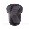 Кнопка врезная в планку 12V 20A RED VITOL (10243 12V 20A RED)