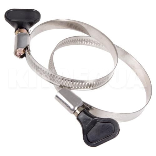 Хомут червячный-бабочка нержавейка W2 60-80 мм 9мм VITOL (60-80) - 3