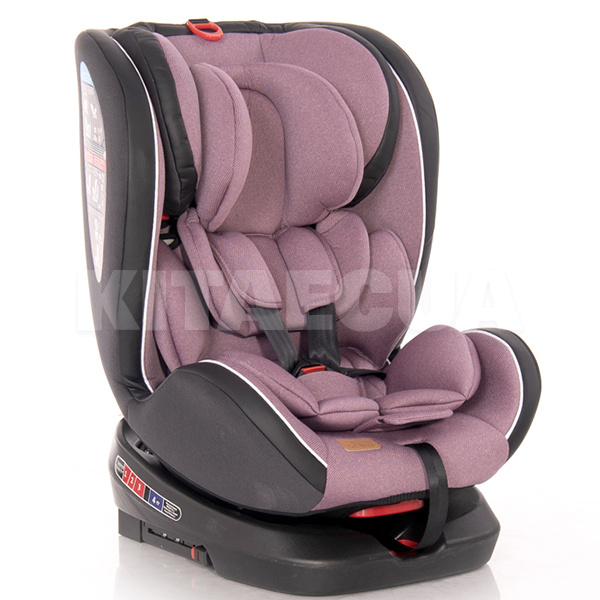 Автокресло детское Nebula Isofix Pink 0-36 кг Lorelli (10071382023)