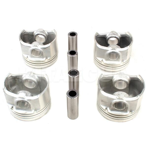 Поршни двигателя +0,5 (с пальцами) 4шт 1.6L INA-FOR на Chery AMULET (480EF-1004020CA) - 2