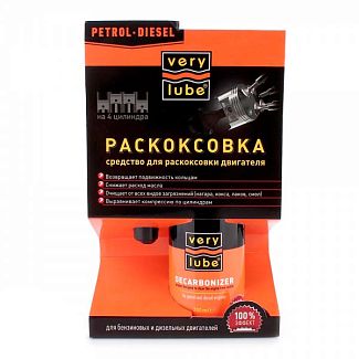 Розкоксування бензинових та дизельних двигунів 250мл Verylube