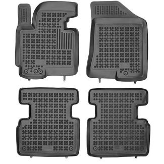 Резиновые коврики в салон Kia Sportage III (2010-2015) (4шт) 201012 REZAW-PLAST