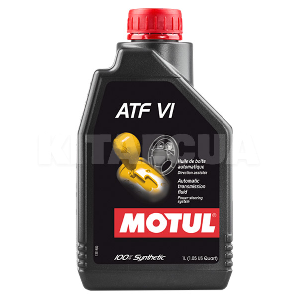 Олія трансмісійна синтетична 1л ATF VI MOTUL (843911)