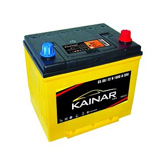 Аккумулятор автомобильный 65Ач 600А "+" справа KAINAR