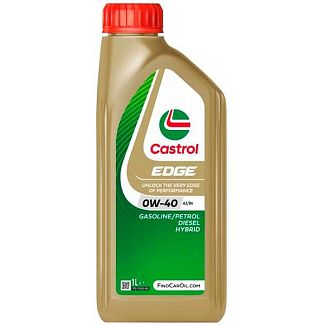 Масло моторное синтетическое 1л 0W-40 A3/B4 EDGE Titanium CASTROL