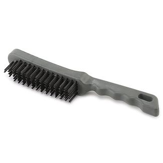 Щітка з металу 5-рядна сталева з пластиковою ручкою YATO
