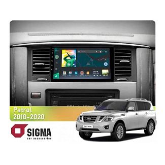 Штатная магнитола X9232 2+32 Gb 9" Nissan Patrol 6 Y62 2010-2020 (F1)(L1) SIGMA4car