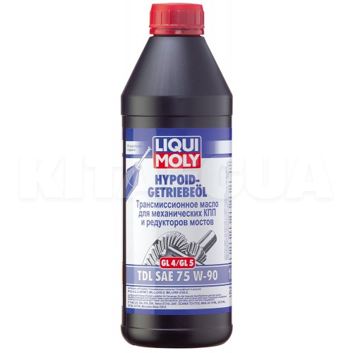 Масло трансмісійне напівсинтетичне 1л 75W-90 HYPOID-GETRIEBEOIL TDL LIQUI MOLY (1407)