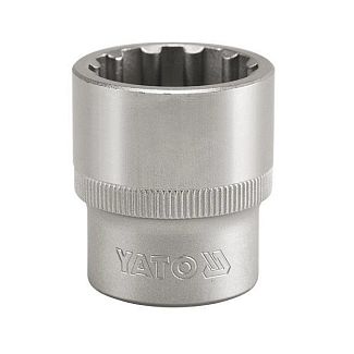 Головка торцевая SPLINE 21 мм 1/2" 38 мм YATO