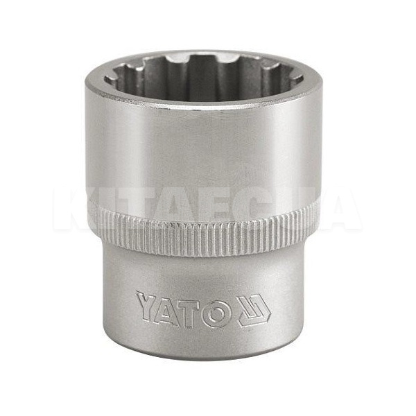 Головка торцева SPLINE 21 мм 1/2" 38 мм YATO (YT-1473)