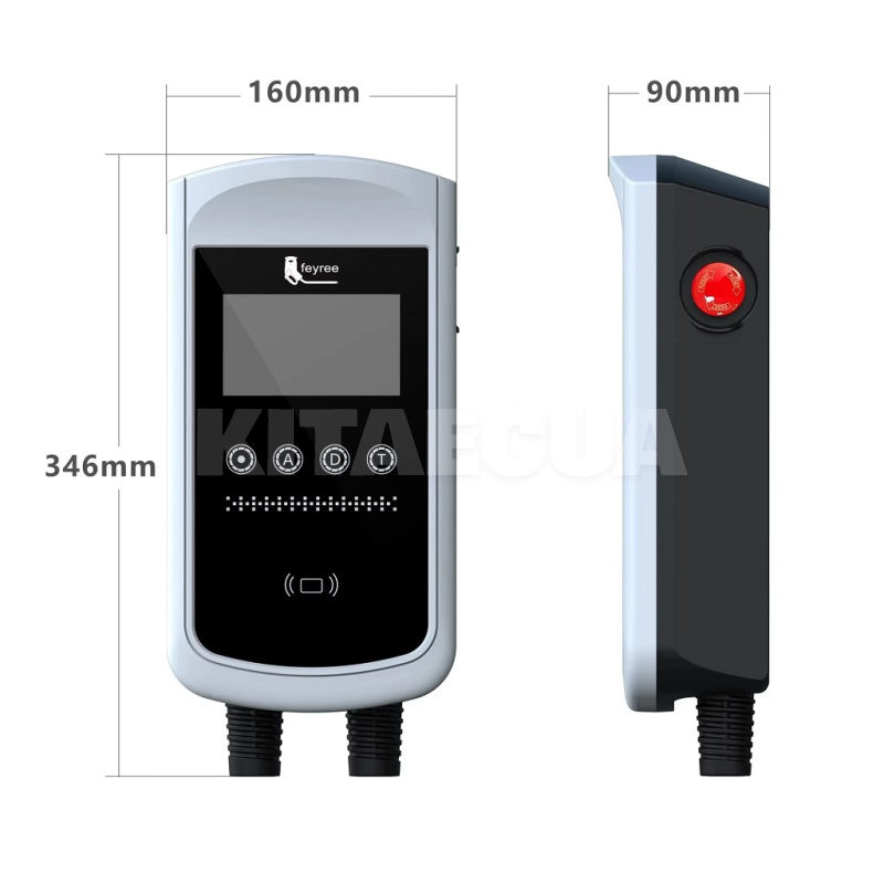 Зарядка для електромобіля GB/T AC 7.4 кВт 32A1-фаза Pisces-DLB Wi-Fi FEYREE (FY7-32-1P-GBT-CS-PIS-DLB) - 3