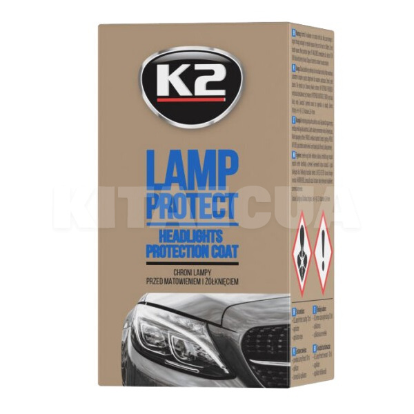 Полироль-защита для фар 10мл Lamp Protect K2 (K530)