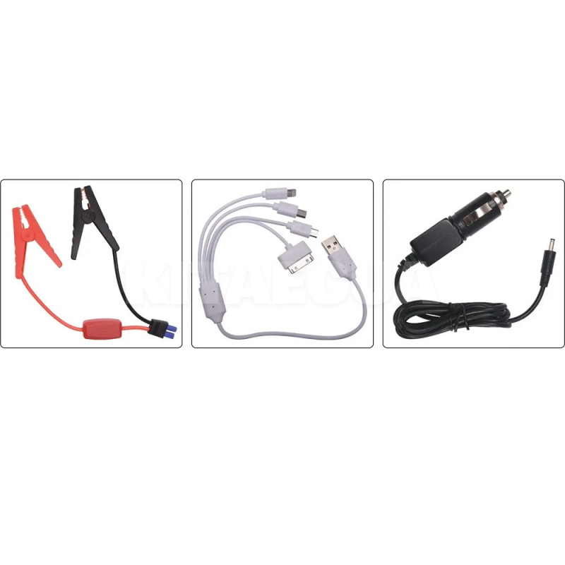 Пусковое устройство (бустер) 12В 200А 7.5Ач YATO (YT-83080) - 3