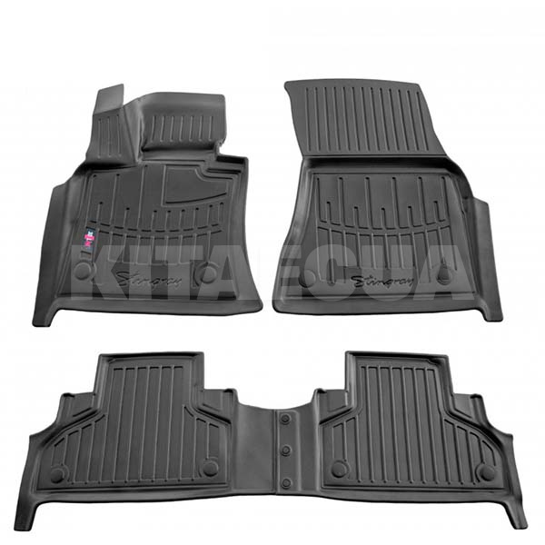 3D коврики в салон BMW X6 (F16) (2014-2019) Stingray (5027064)