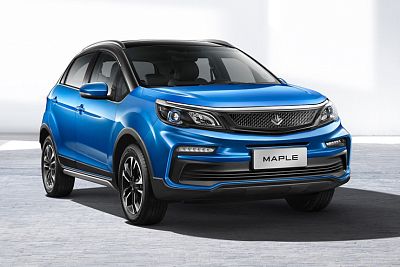 Электромобиль Maple 30X: Geely воскрешает забытый бренд