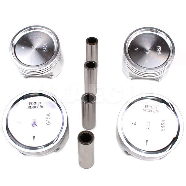 Поршні двигуна 0.5 (з пальцями) - 4шт 2.4 L PREMIUM на Great Wall HOVER (SMD303070)