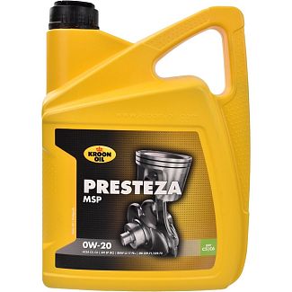 Масло моторное синтетическое 5л 0W-20 Presteza MSP KROON OIL