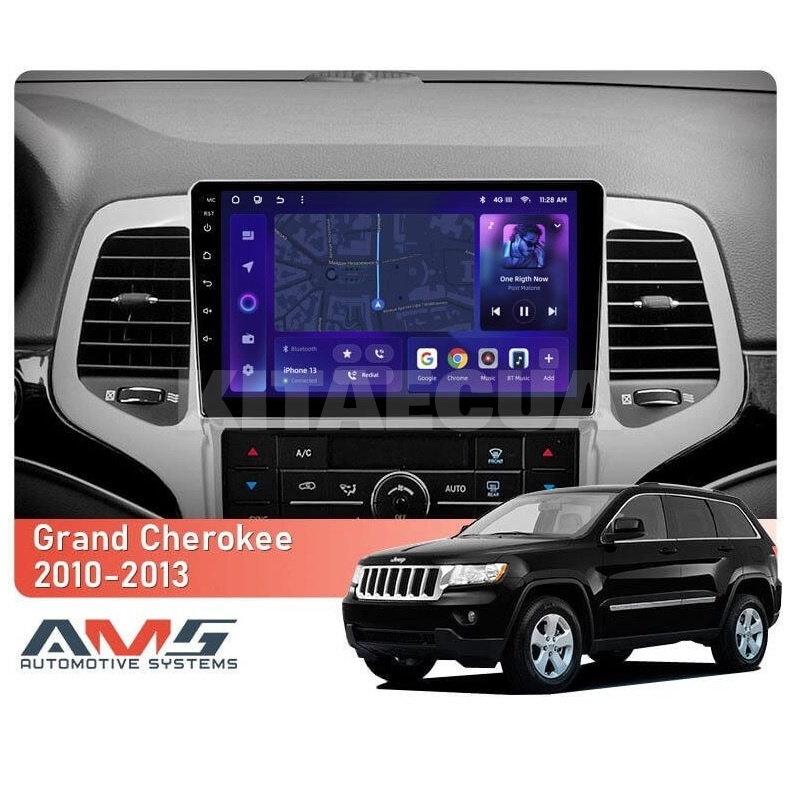 Штатная магнитола MOSS M3 4+32 ГБ 9" Jeep Grand Cherokee WK2 2010-2013 (L2) AMS (50035) - 4