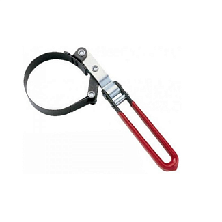 Съемник масляного фильтра ременной с поворотной ручкой 73-85 мм Forsage