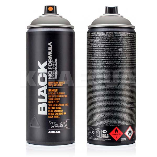 Фарба сіра 400мл матова MONTANA (352133-MONTANA) - 2