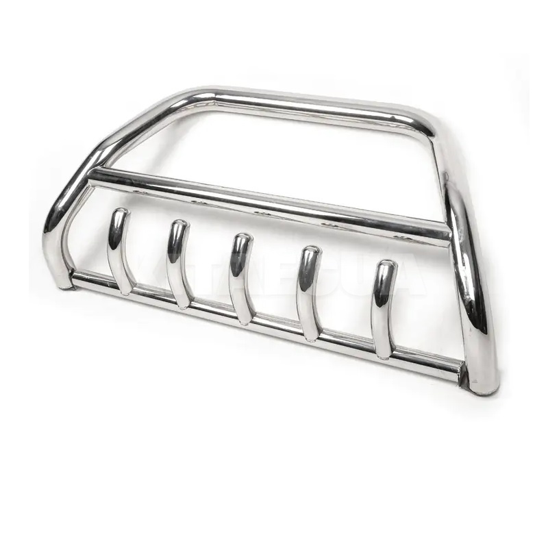Кенгурятник WT003 Toyota Land Cruiser Prado 120 нержавеющая сталь CAN (dug629564) - 4