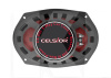 Динамик коаксиальный 5ти-полосный 260Вт 6x9" (15х23 см) красный Celsior (CS-690)