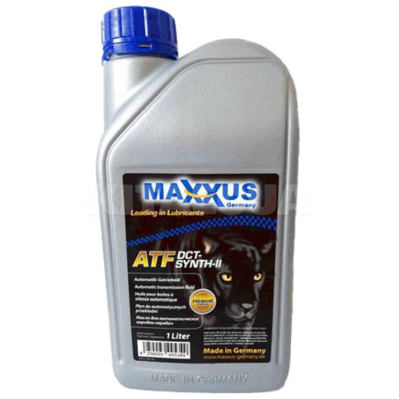 Масло трансмиссионное синтетическое 1л ATF-DCT SYNTH-II Maxxus (ATF-DCT-SYNTH-II-001)