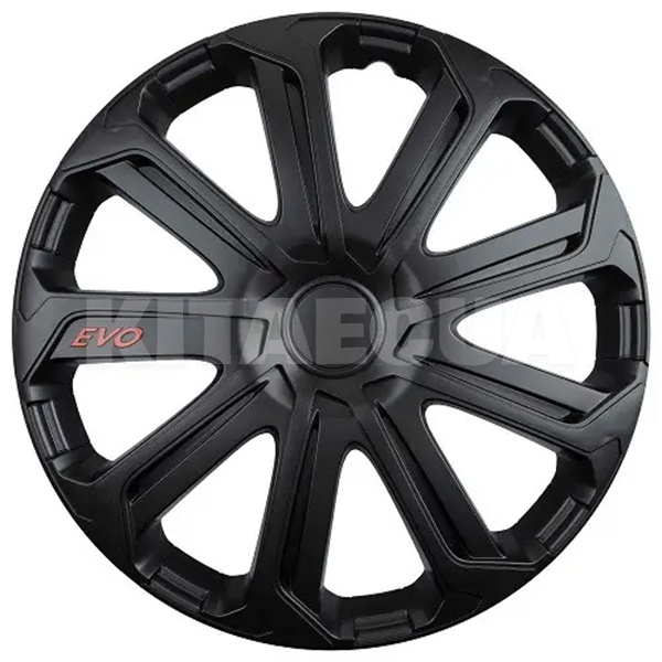 Ковпаки R15 EVO чорні (комп-кт) ELEGANT (108998)