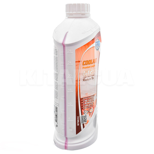 Антифриз красный 1л G12++ -40°С Coolant MPM (MPM 87001C) - 2