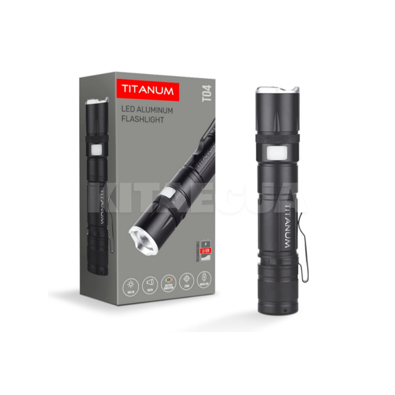 Портативний світлодіодний ліхтарик TITANUM (TLF-T04)