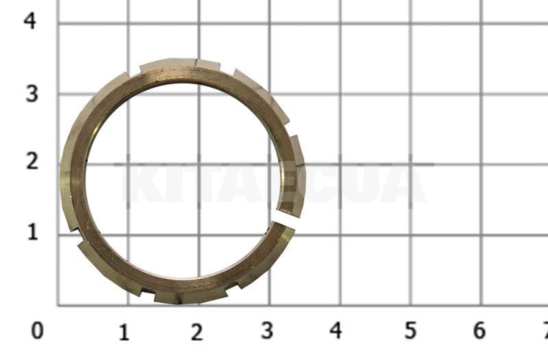 Кольцо стопорное дифференциала 1.6L на Chery AMULET (015409374AA) - 3