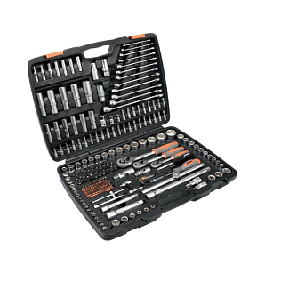 Набор торцевых головок и насадок 1/2" 216 предметов STHOR