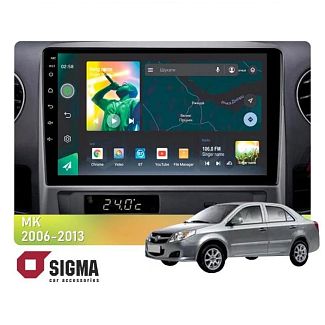 Штатная магнитола X9464 4+64 ГБ 9" Geely MK 1 2006-2013 SIGMA4car