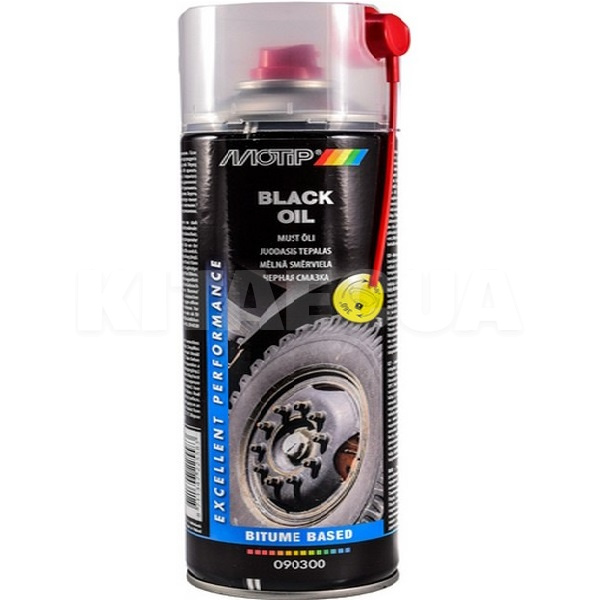 Мастило мінеральне 500мл black oil MOTIP (090300BS)