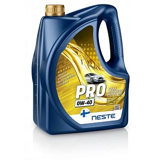 Масло моторне синтетичне 4л 0W40 Pro NESTE