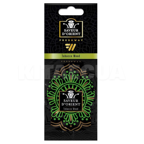 Ароматизатор сухой листик "табачная дерево" Saveur D'apos Orient Tobacco Wood Fresh Way (SO06)