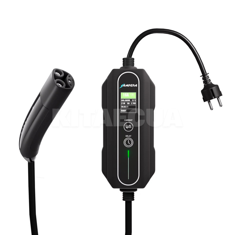 Зарядка Tesla 3 3.7 кВт 16А 1-фаза Type Tesla (американське авто) Ampera (3M-TESLA) - 2