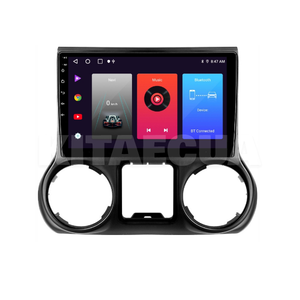 Штатна магнітола F10216 2+32 Gb 10" Jeep Wrangler 3 JK 2010-2017 (L14) SIGMA4car (30668)
