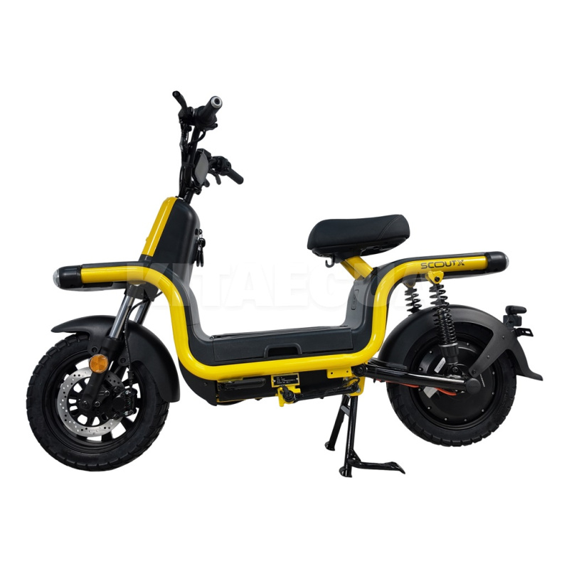 Электроскутер U1s 130 км 1500 Вт желтый ScoutX (U1s yellow) - 3