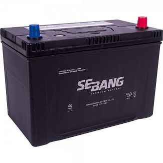 Аккумулятор автомобильный 90Ач 730А "+" справа SEBANG
