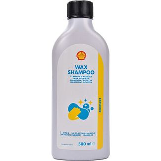 Автошампунь Wax Shampoo 500мл концентрат с воском и полиролью SHELL