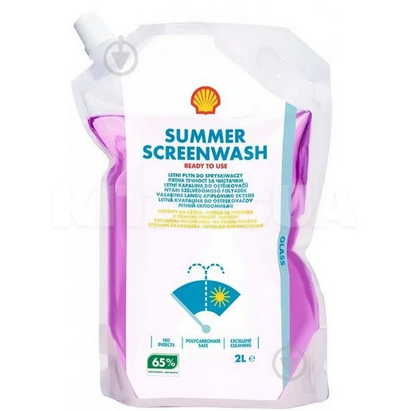 Омыватель летний 2л Summer Screenwash SHELL (48021277431)