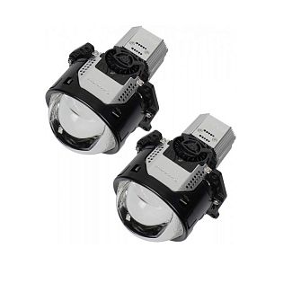 LED линзы в фары ULTIMATE U10 55/81W 5500K AMS