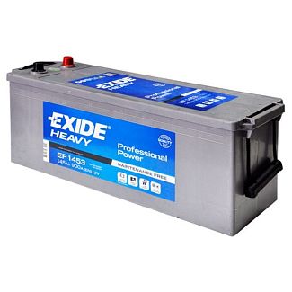 Акумулятор автомобільний 145Ач 900А "+" зліва EXIDE