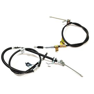 Трос ручного тормоза (комплект) KLM Autoparts